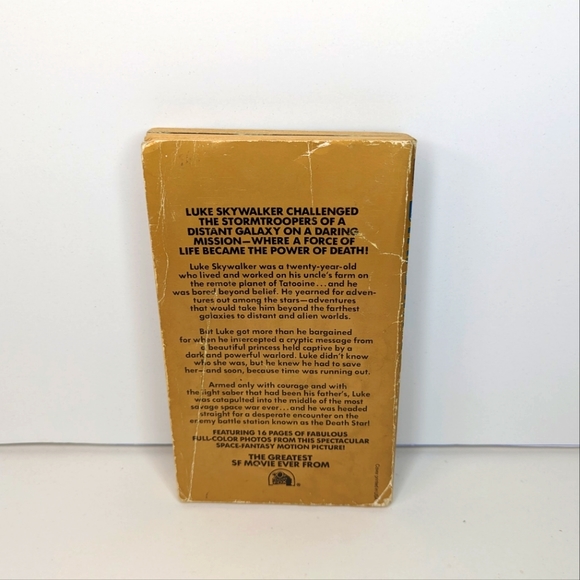 Vintage ~THE STAR WARS SAGA~ Trilogy Del-Rey Sci-Fi Paperback Books - Picture 3 of 12